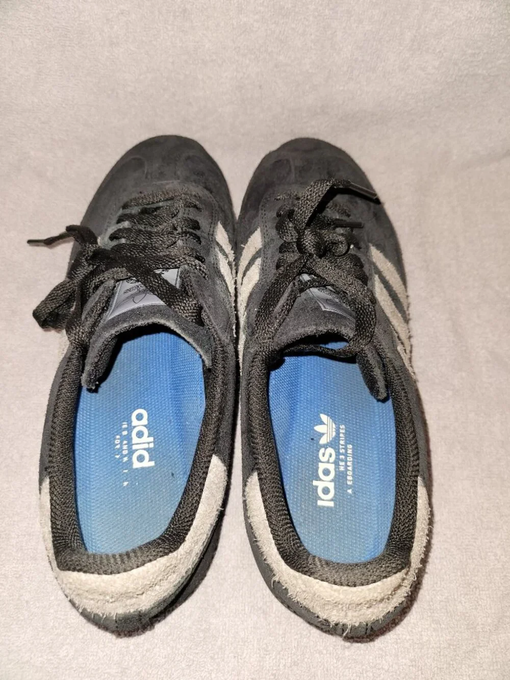 Adidas Samba ADV Black Grey Gum Sole IH3348 Men's Size 8 Sneakers (#2222)